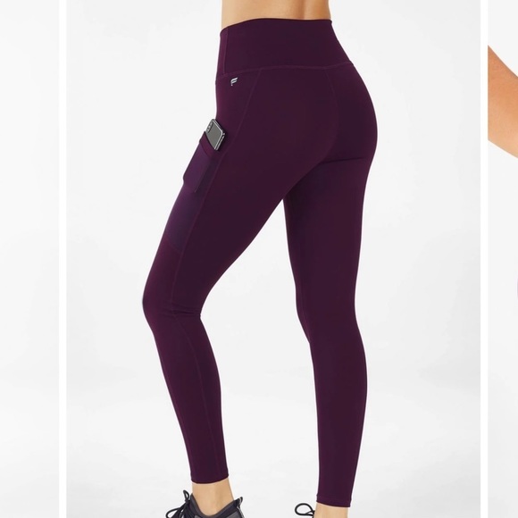 Fabletics Pants - Fabletics On-The-Go Powerhold high-waisted leggings M